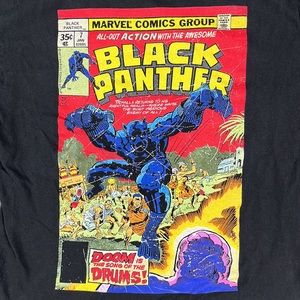 MARVEL T-Shirt Black Panther | Large